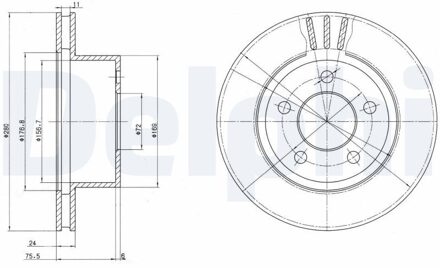 jeep Remschijf BG3533