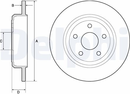 jeep Remschijf BG4772C