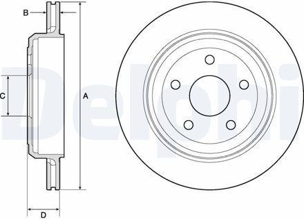 jeep Remschijf BG4802C