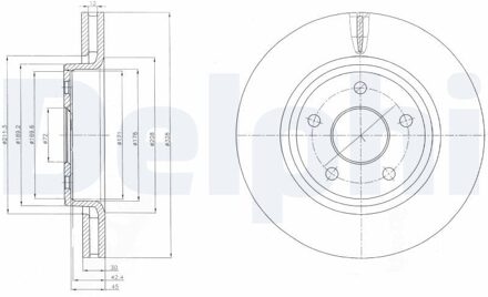 jeep Remschijf BG9058