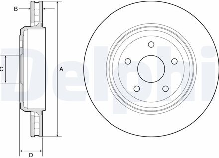 jeep Remschijf BG9214C