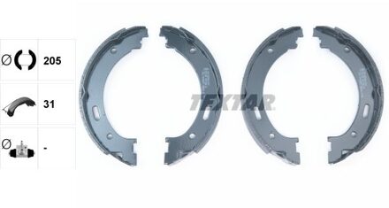 jeep Remschoenset, parkeerrem 91073300