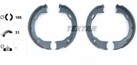 jeep Remschoenset, parkeerrem 91073600