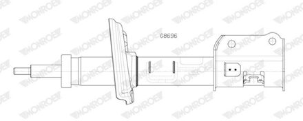 jeep Schokdemper G8696