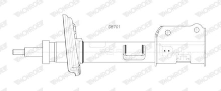 jeep Schokdemper G8701