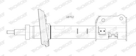jeep Schokdemper G8702