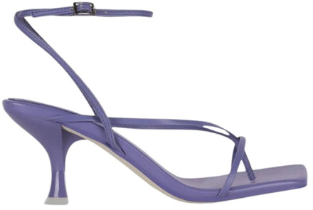 Jeffrey Campbell Verhoog stijl met hoge hak sandalen Jeffrey Campbell , Purple , Dames - 37 EU
