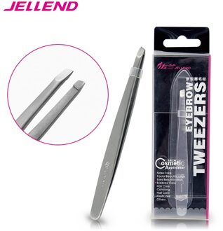 Jellend Professionele Rvs Wenkbrauw Pincet Superieure Dikke Clip Eye Brow Haar Remover Beauty Tool Gezicht Haar Tweezer