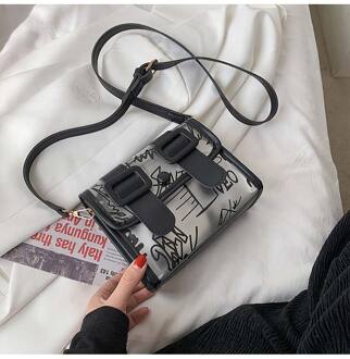 Jelly Big Bag Mode Pvc Vrouwen Handtas Hoge Capaciteit Keten Schoudertas Messenger Bags 01