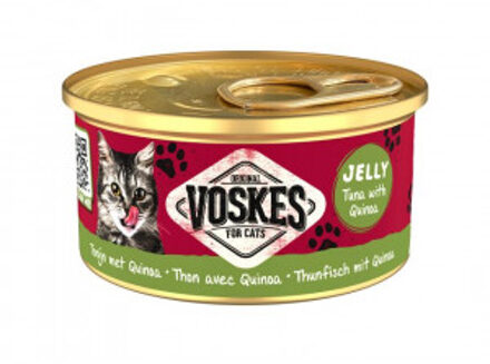 Jelly tonijn met quinoa natvoer kat (24x85 g) 1 tray (24 x 85 g)