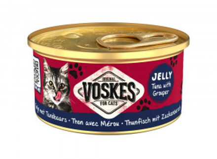 Jelly tonijn met tandbaars natvoer kat (24x85 g) 1 tray (24 x 85 g)