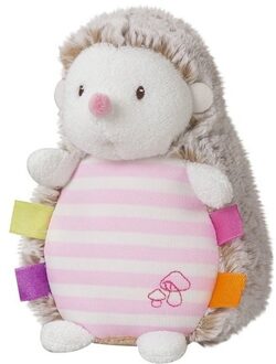 Jemini Egels speelgoed artikelen egel knuffelbeest roze 16 cm glow in the dark Multi