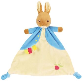 Jemini Pieter Konijn knuffeldoekje - 29 cm -pluche - haas tuttel - baby knuffeltje Multi