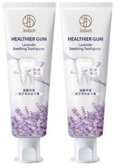 Jenduoste Healthier Gum Toothpaste Lavender Soothing - 120g x 2