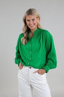 Jenna blouse green Groen - M