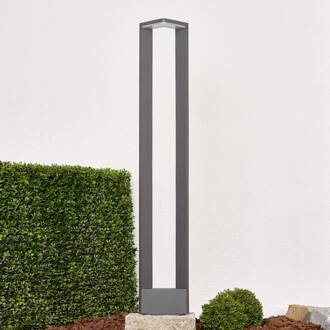 Jeny LED tuinpadverlichting, 100 cm, antraciet, aluminium antraciet, wit