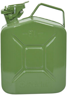 Jerrycan 5l groen metaal 0110013