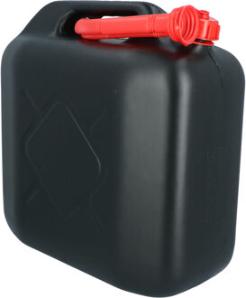 Jerrycan Kunststof Zwart/rood 20l