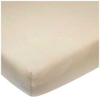 Jersey hoeslaken 50 x 90 Sand Beige - 50x90 cm