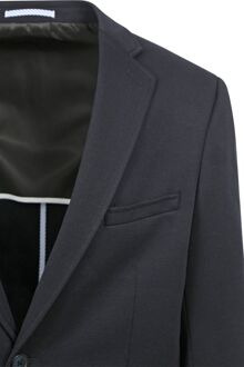 Jersey Suit Navy Donkerblauw - 48,102,98,56,54,50,46,52,44