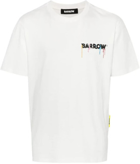 Jersey T-Shirt Barrow , White , Heren - M,S,Xs