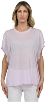 Jersey T-shirt Dondup , Pink , Dames - M,S,Xs