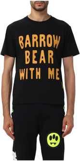 Jersey T-Shirt voor Heren Barrow , Black , Heren - S,Xs