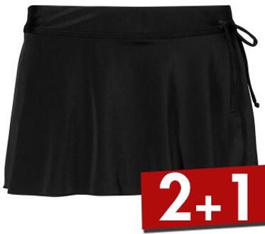 Jessica Basic Skirt Zwart - 36,38,40,42,44,46,48