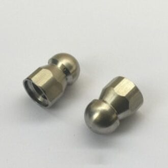 Jet Hogedrukreiniger Afvoer Riool Reinigen Pijp Rioolreinigers Roterende Nozzles 3/8 ''Rvs Cleaning Nozzle Voor Baggeren Riolering