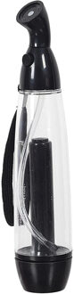 Jet Lag Waterverstuiver - zwart - 100 ml - verkoelende hand waternevelaar - nevelspray - waterspray