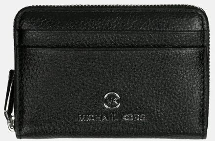 Jet Set portemonnee met logoprint Zwart - 1 maat