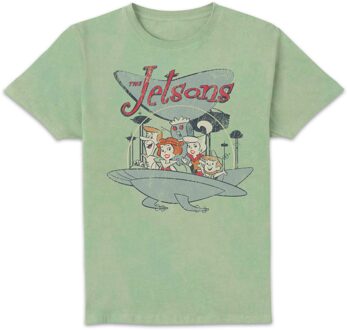 Jetsons Unisex T-Shirt - Mint Acid Wash - M