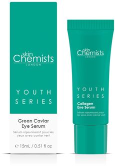 Jeugdserie Groene Kaviaar Oogserum 15ml x 2 Duo Verpakking