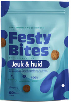 Jeuk & Huid Vleesvrij probiotica supplement hond 2 x 180 g