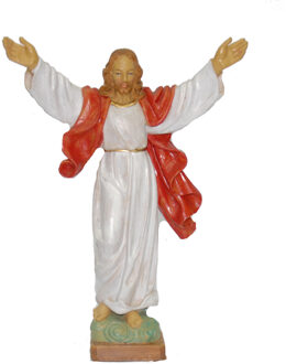 Jezus beeld - 25 cm - polystone - kerstdecoratie