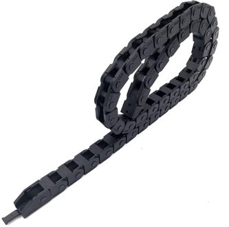 JFLO 10x10 Handig Zonder Open Engineering Plastic Drag Chain Cable Slepen Keten Wire Carrier Met Connector Voor CNC router