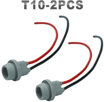 JGAUT T10 Zwart Grijs Zachte Socket T10 Hard Socket S25 Enkele Dubbele Punt Met Bedrading Controller Van Dagrijverlichting T10 zacht Socket 3