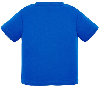 Jhk Baby effen t-shirt met ronde hals - maat 92 Blauw