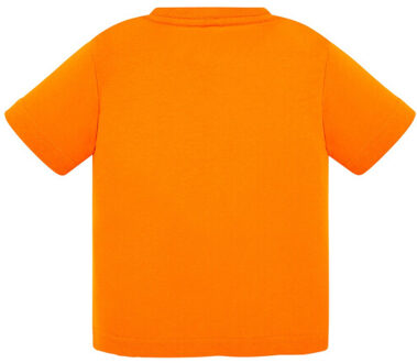 Jhk Baby effen t-shirt met ronde hals - maat 92 Oranje