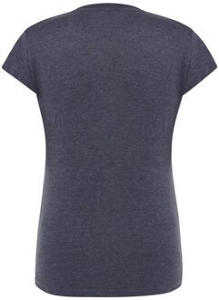 Jhk Dames comfort heather regular t-shirt Grijs - L