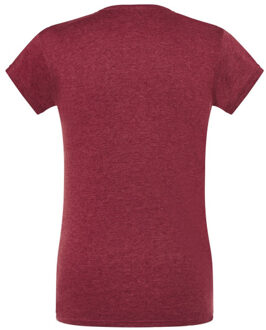 Jhk Dames comfort heather regular t-shirt Rood - M