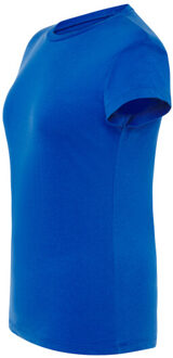 Jhk Dames comfort regelmatig t-shirt Blauw - XXL