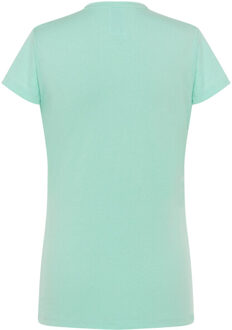 Jhk Dames comfort regelmatig t-shirt Groen - L