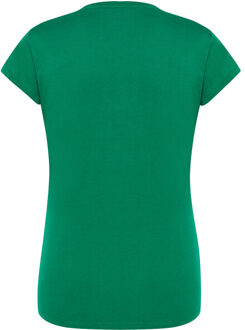 Jhk Dames comfort regelmatig t-shirt Groen - L