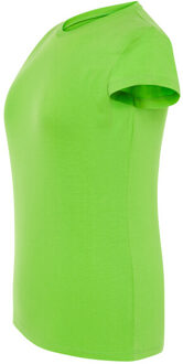 Jhk Dames comfort regelmatig t-shirt Groen - XXL