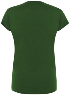 Jhk Dames comfort regelmatig t-shirt Groen - XXL