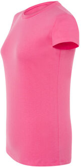 Jhk Dames comfort regelmatig t-shirt Paars - L