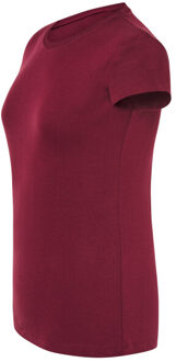 Jhk Dames comfort regelmatig t-shirt Rood - L