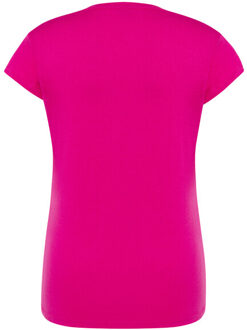 Jhk Dames comfort regelmatig t-shirt Roze - S