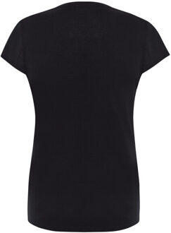 Jhk Dames comfort regelmatig t-shirt Zwart - XXL